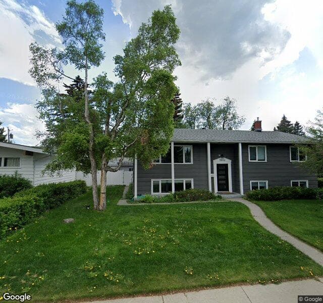 Street view of 5040 Batchelor Crescent NW, Calgary