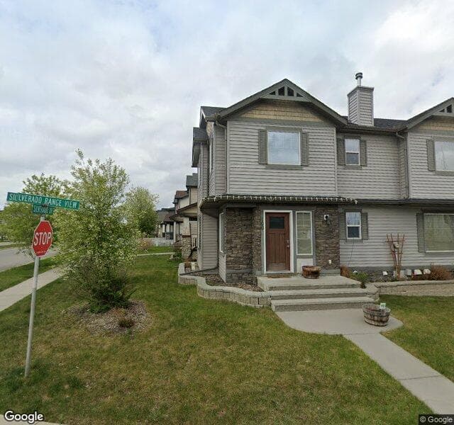 Street view of 199 Silverado Drive SW, Calgary
