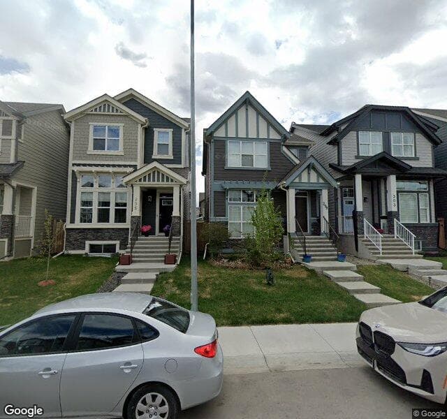 Street view of 299 Masters Row SE, Calgary