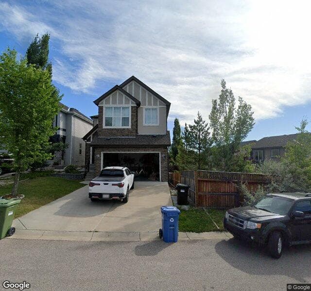 Street view of 50 Aspen Hills Manor SW, Calgary