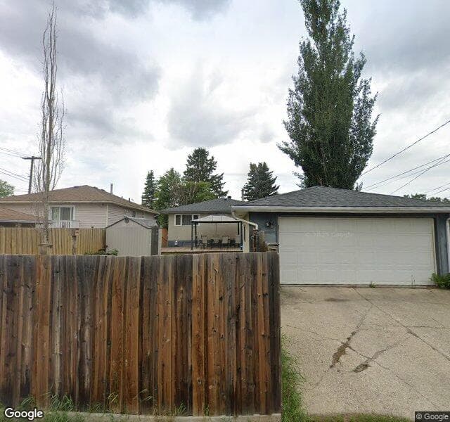 Street view of 12907 135 Street NW, Edmonton