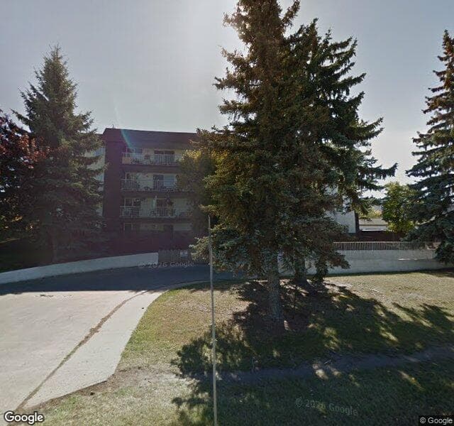 Street view of 213-14810 51 Avenue NW, Edmonton