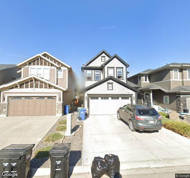 Street view of 69 Evansfield Park NW, Calgary