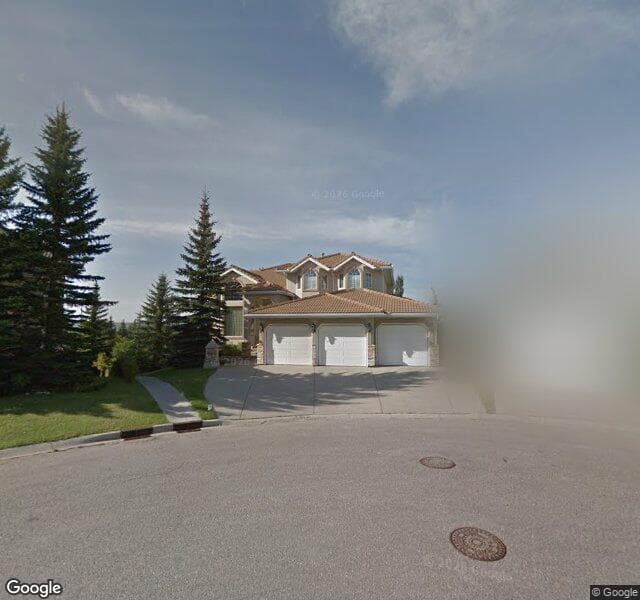 Street view of 633 Hawkside Mews NW, Calgary
