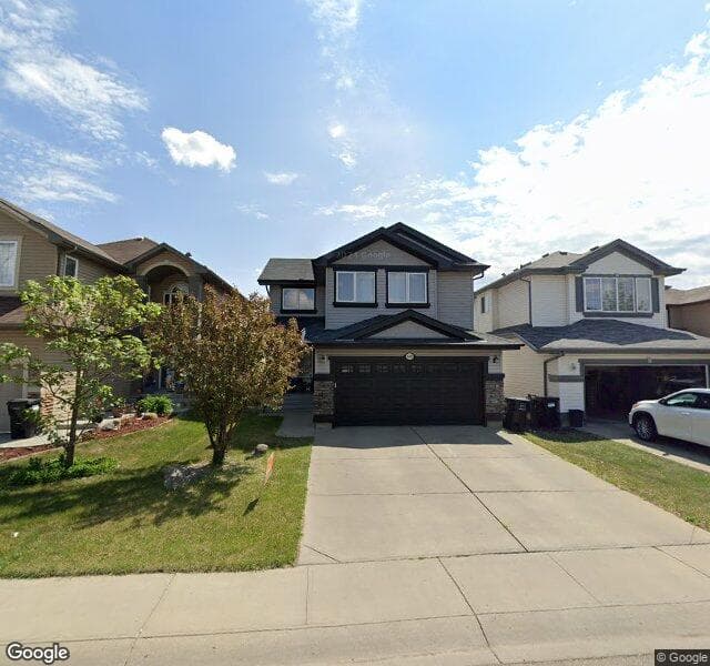 Street view of 16407 37 Street NW, Edmonton