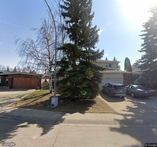 Street view of 18611 62A Avenue NW, Edmonton