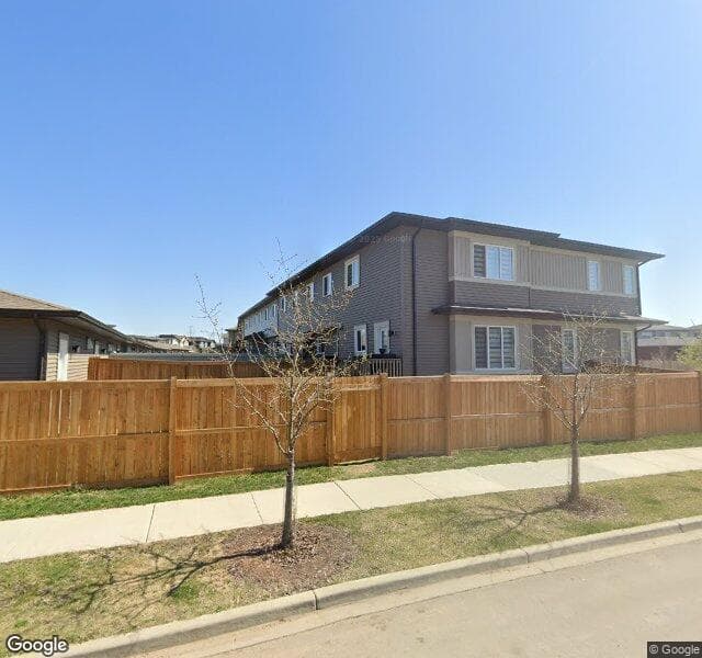 Street view of 20128 27 Avenue NW, Edmonton