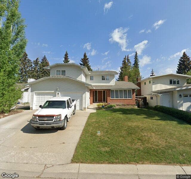 Street view of 8 Varscliff Place NW, Calgary
