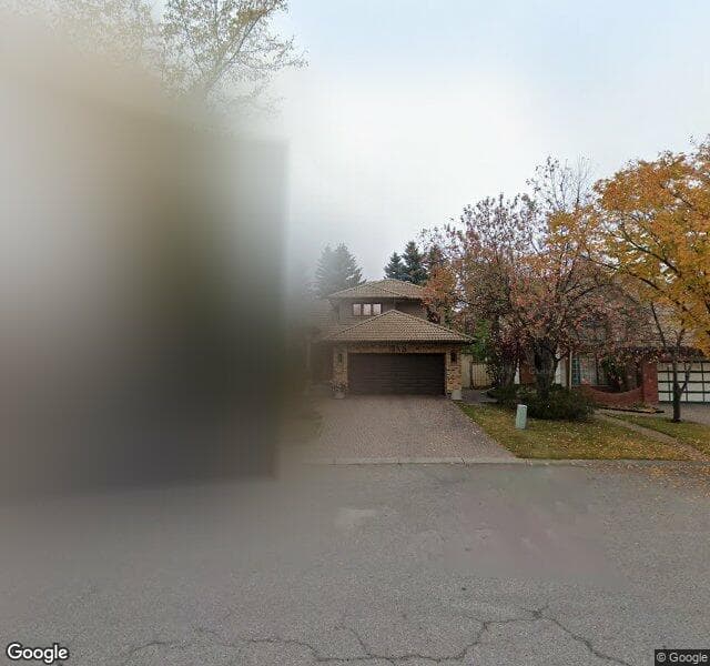 Street view of 20 Strathdale Close SW, Calgary
