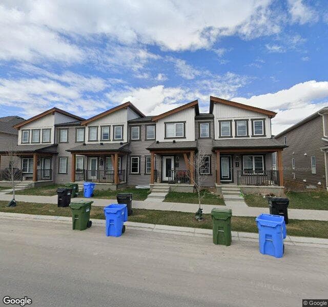 Street view of 1350 148 Avenue NW, Calgary
