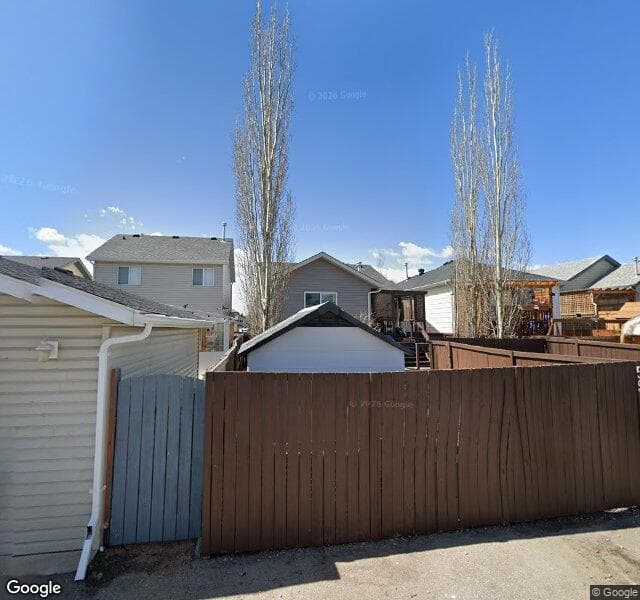 Street view of 59 Coventry View NE, Calgary
