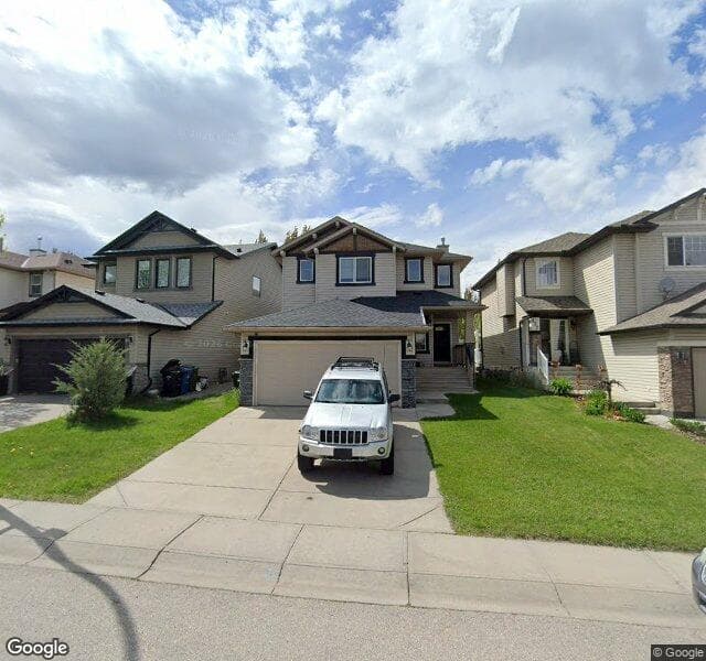 Street view of 170 Chapman Close SE, Calgary