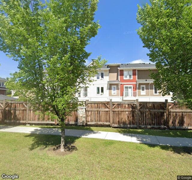 Street view of 1402 Auburn Bay Square SE, Calgary