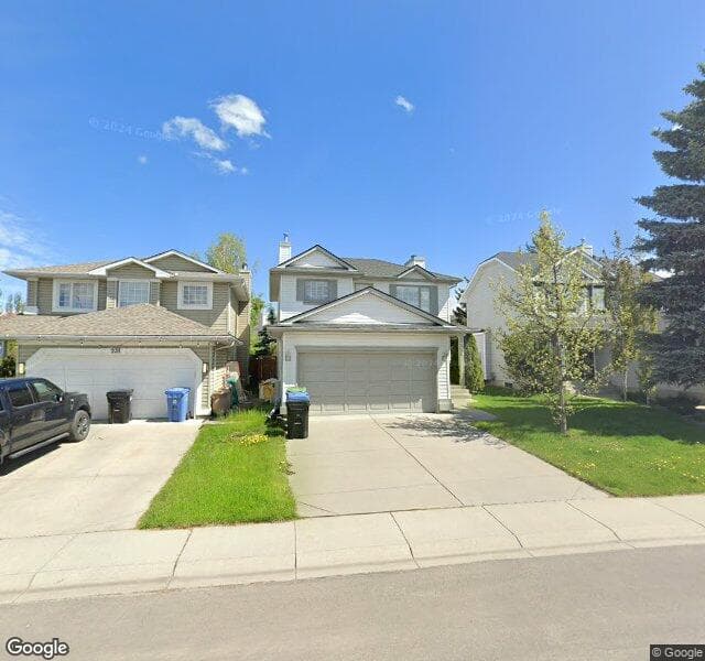 Street view of 235 Mount Selkirk Close SE, Calgary