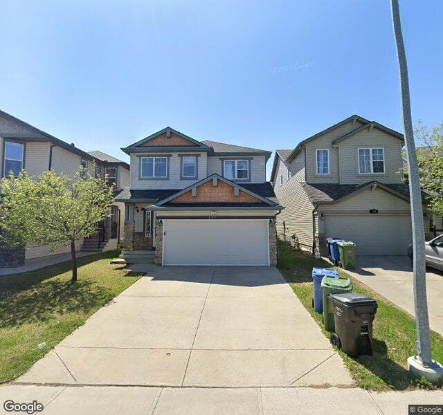Street view of 192 Panamount Circle NW, Calgary