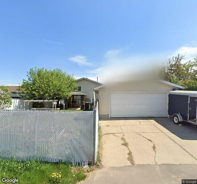 Street view of 16220 102 Street NW, Edmonton