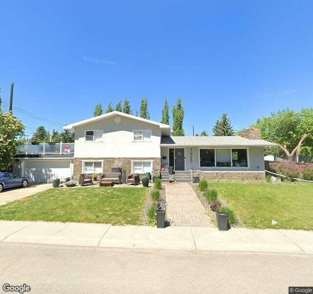 Street view of 7520 139 Street NW, Edmonton