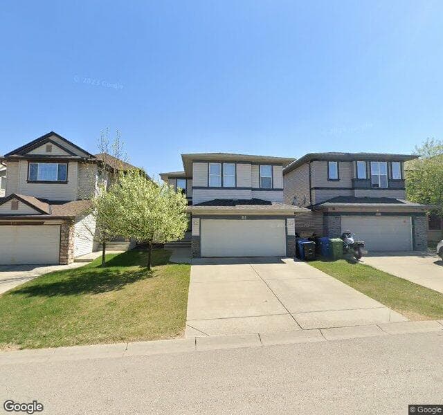 Street view of 155 Panamount Circle NW, Calgary