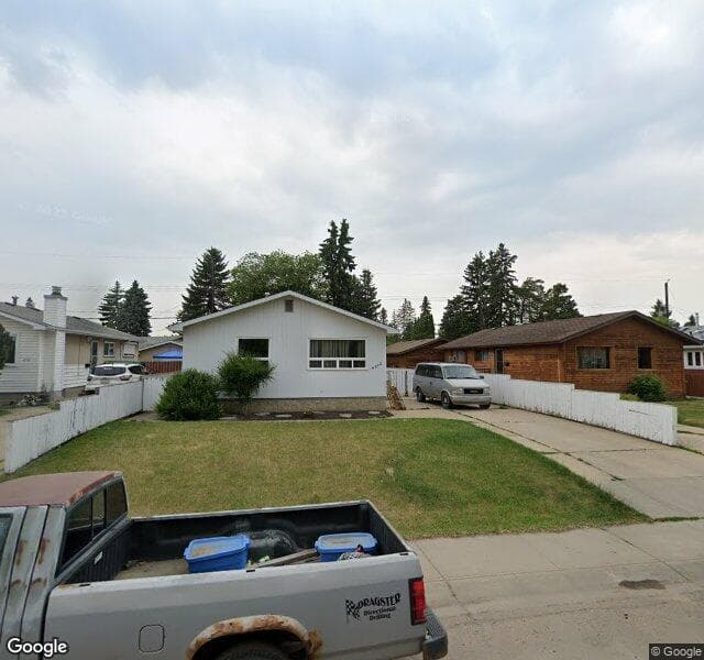 Street view of 4512 102 Avenue NW, Edmonton