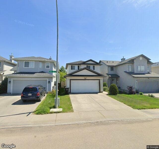 Street view of 15129 43 Street NW, Edmonton