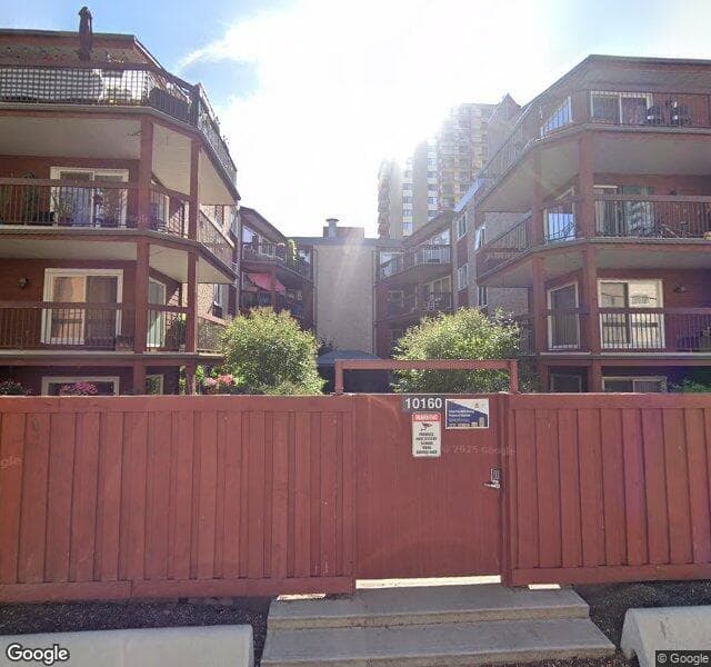 Street view of 3-10160 119 Street NW, Edmonton