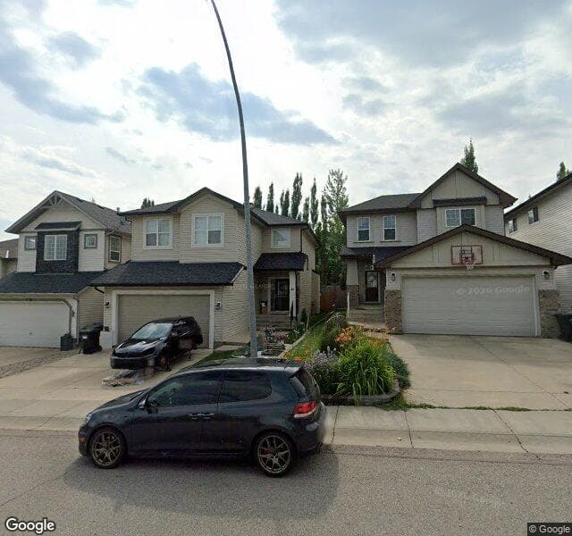 Street view of 46 Valley Crest Close NW, Calgary