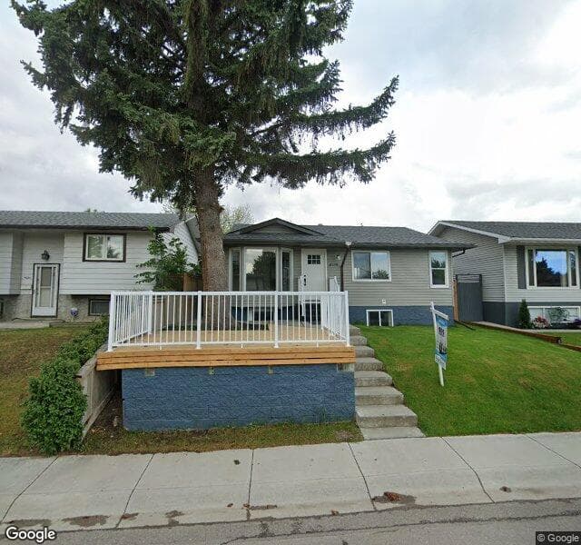 Street view of 4219 Dovercrest Drive SE, Calgary