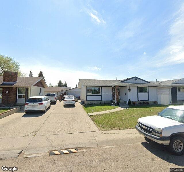 Street view of 10627 168 Avenue NW, Edmonton