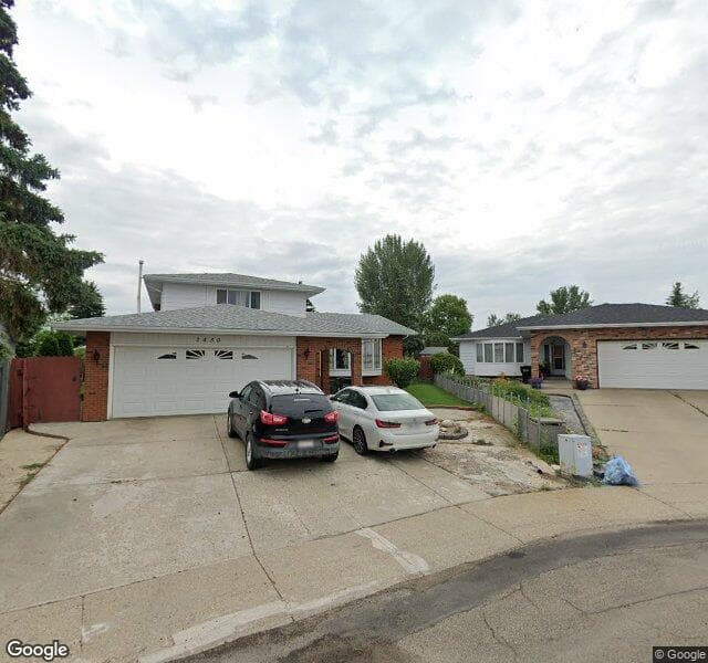 Street view of 2430 78 Street NW, Edmonton