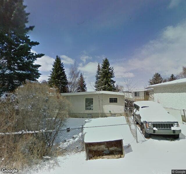 Street view of 5208 33 Street NW, Calgary