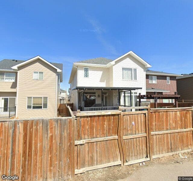 Street view of 31 Redstone Park NE, Calgary