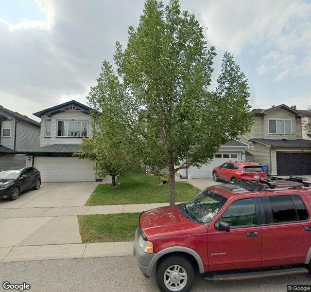Street view of 229 Tuscany Ravine Road NW, Calgary
