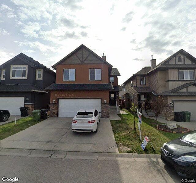 Street view of 27 Saddlecrest Gardens NE, Calgary