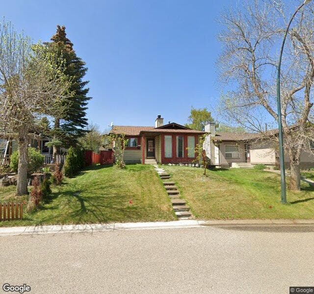 Street view of 11 Berwick Place NW, Calgary