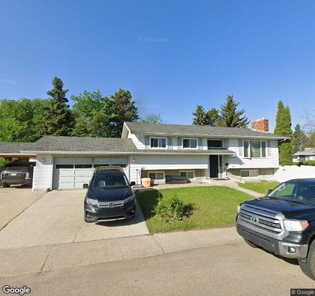 Street view of 17215 77 Avenue NW, Edmonton