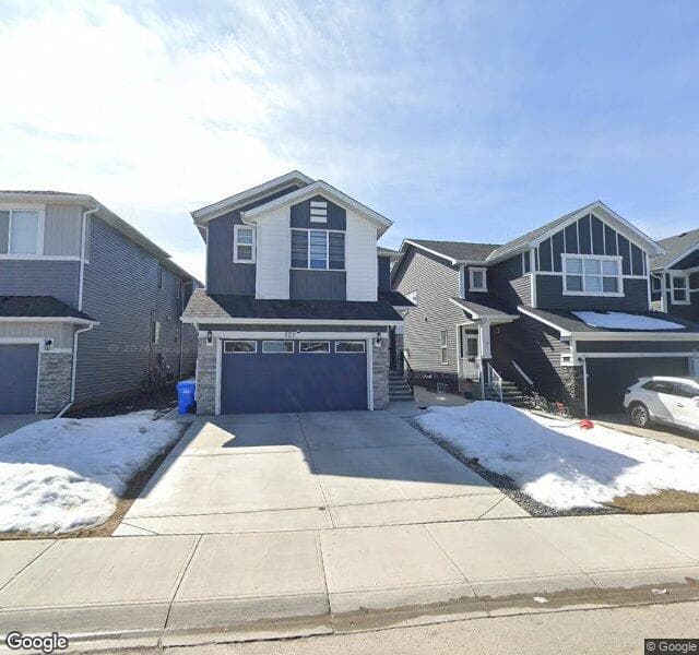 Street view of 121 Red Embers Manor NE, Calgary