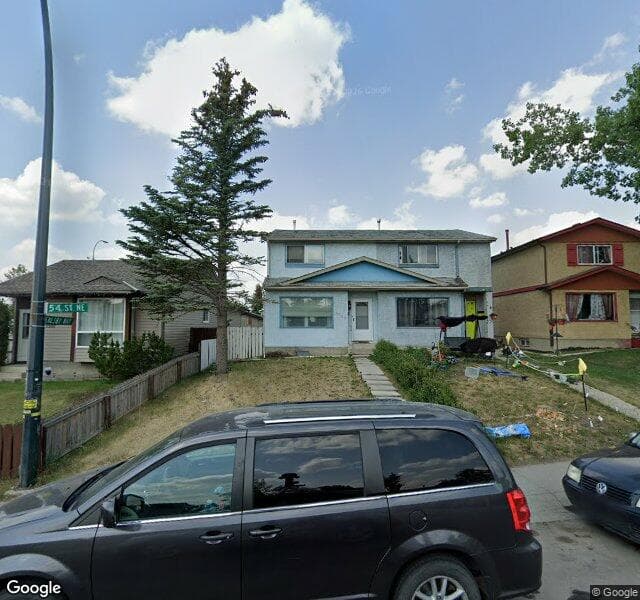Street view of 5309 54 Street NE, Calgary