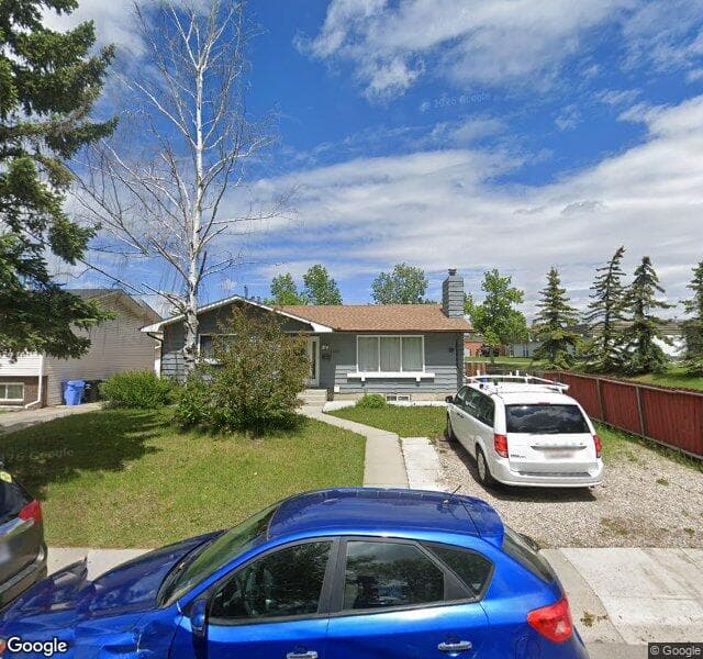 Street view of 4620 Rundleville Drive NE, Calgary