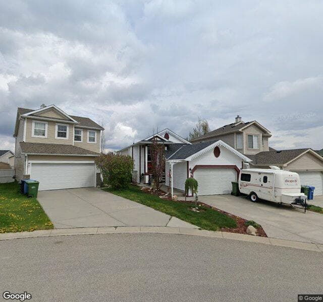 Street view of 92 Bridleridge Court SW, Calgary
