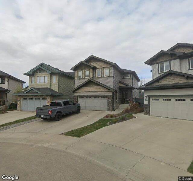 Street view of 5009 Godson Court NW, Edmonton
