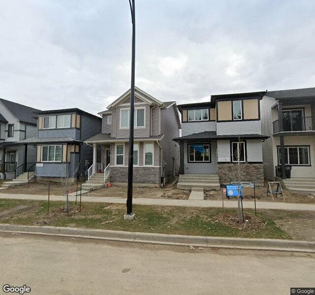 Street view of 4529 Chegwin Wynd SW, Edmonton