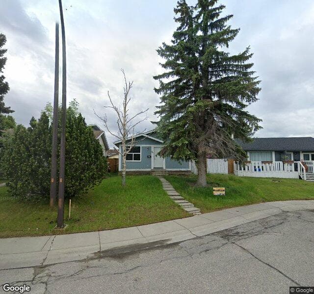 Street view of 176 Dovely Crescent SE, Calgary