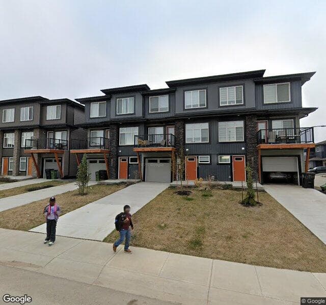 Street view of 7628 Koruluk Place SW, Edmonton