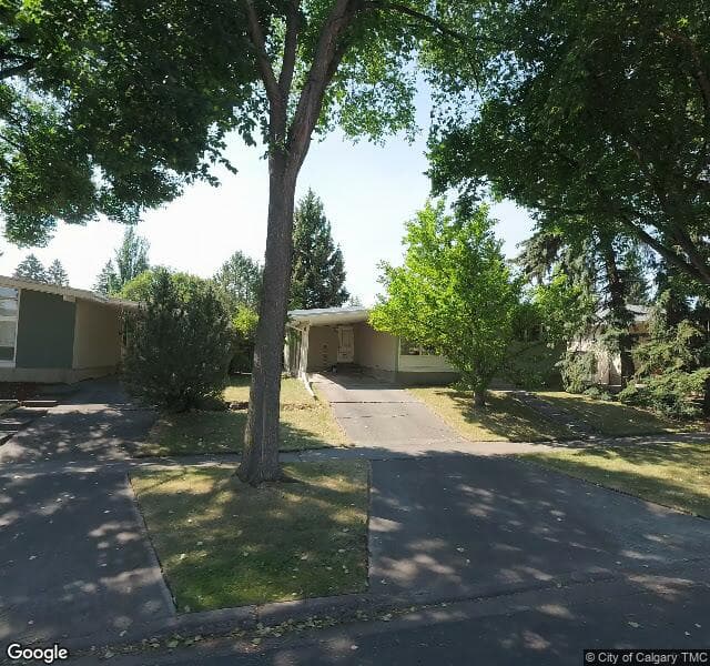 Street view of 1479 Northmount Drive NW, Calgary