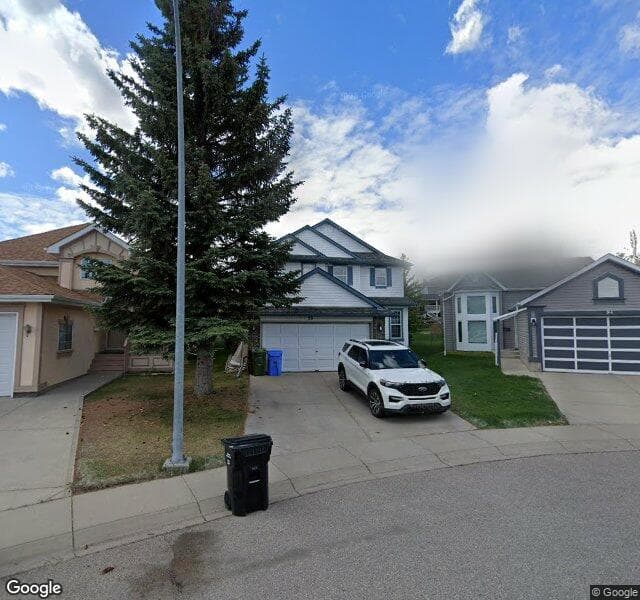 Street view of 90 Somerset Close SW, Calgary