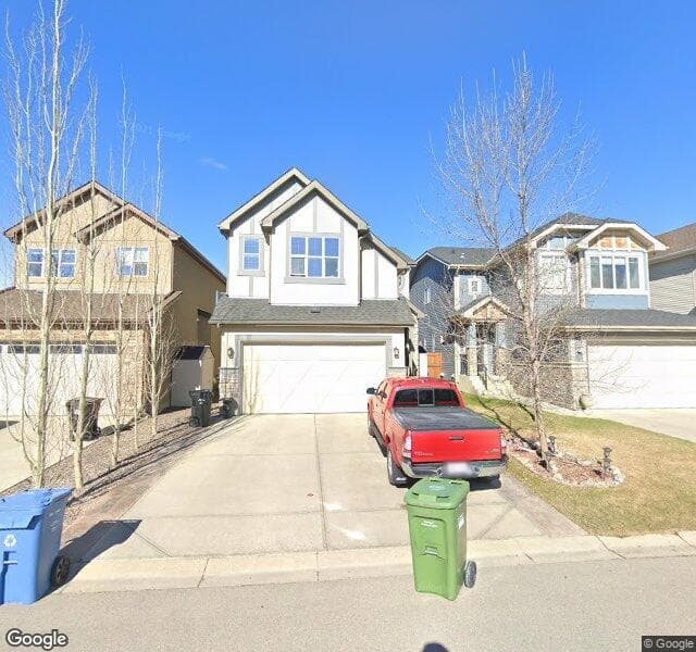 Street view of 271 Aspen Hills Close SW, Calgary