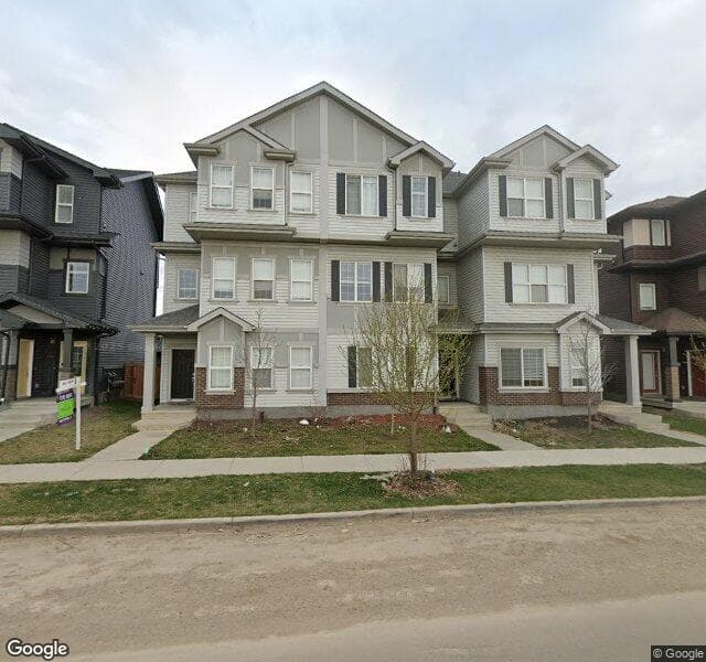 Street view of 4096 Chappelle Green SW, Edmonton