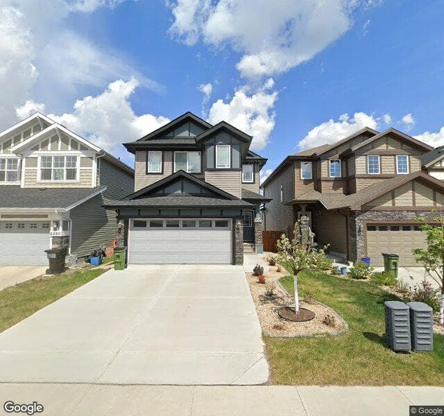 Street view of 2858 Anton Wynd SW, Edmonton