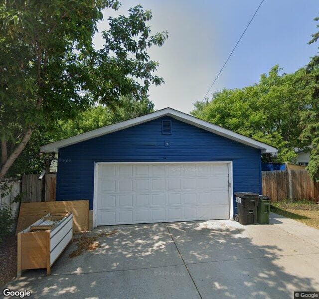 Street view of 12847 104 Street NW, Edmonton