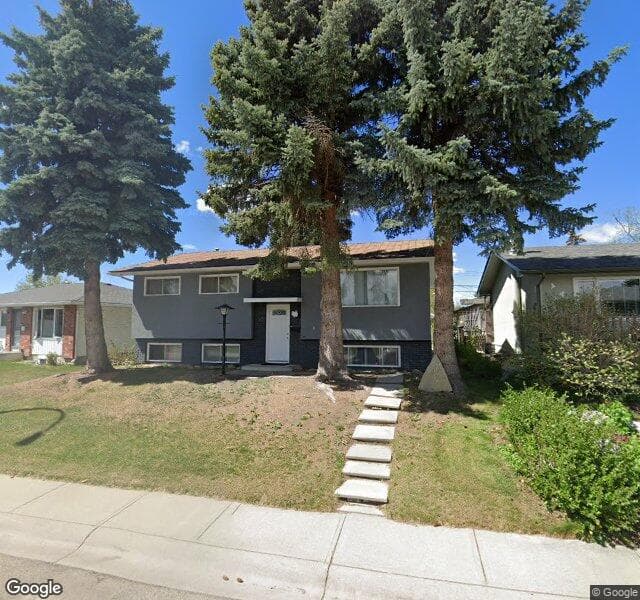 Street view of 15 Huntham Road NE, Calgary